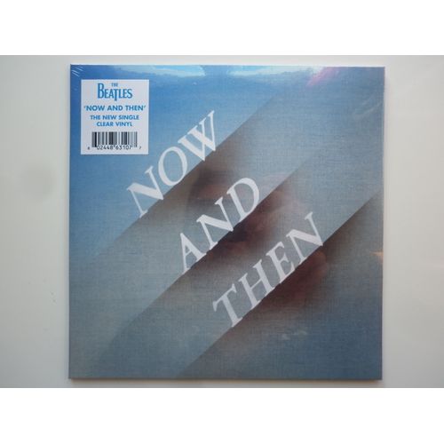 The Beatles 45tours Vinyle Now And Then / Love Me Do Vinyle Couleur Cristal Transparent