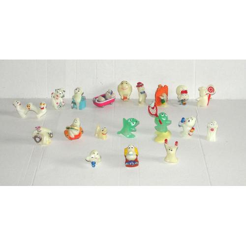 Figurines Fantomes Lumineux Kinder Ferrero - Lot 19 Personnages Phosphorescents Mpg