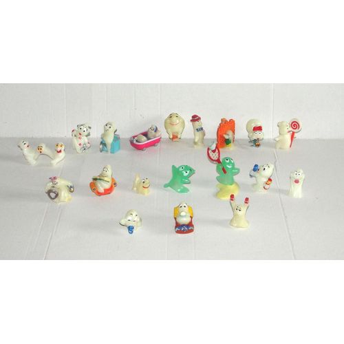 Figurines Fantomes Lumineux Kinder Ferrero - Lot 19 Personnages Phosphorescents Mpg