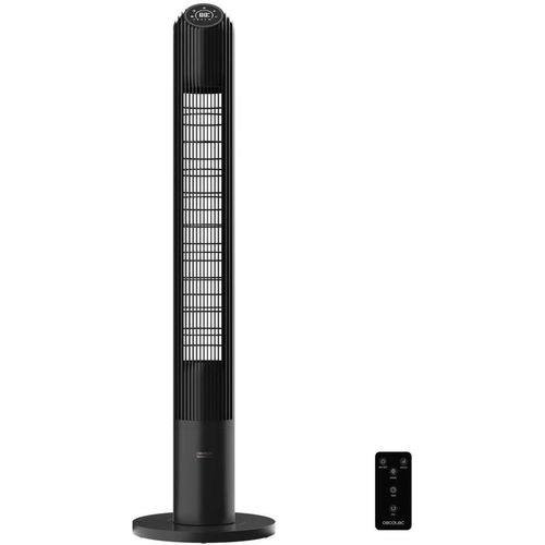 Ventilateur de Colonne EnergySilence 9150 Skyline Smart Design - 45 W, Diamètre 116 cm, LED et Télécommande, 3 Vitesses et 4 Modes, Minuterie de 12 Heures, Poignée de Transport