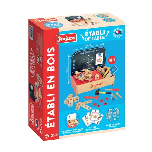 Jeujura Etabli De Table En Bois