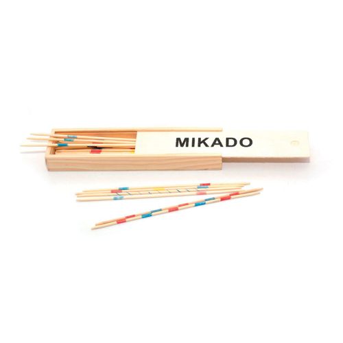 Jeu De Societe Mikado En Bois 25 Cm - Plumier Bois