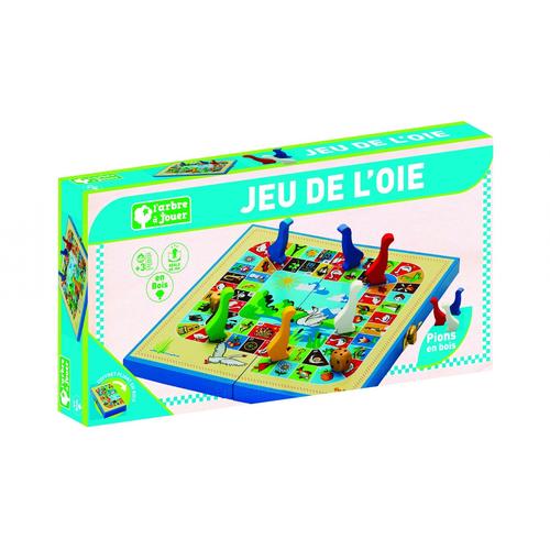 Jeu De Societe Jeu De L'oie - Coffret En Bois