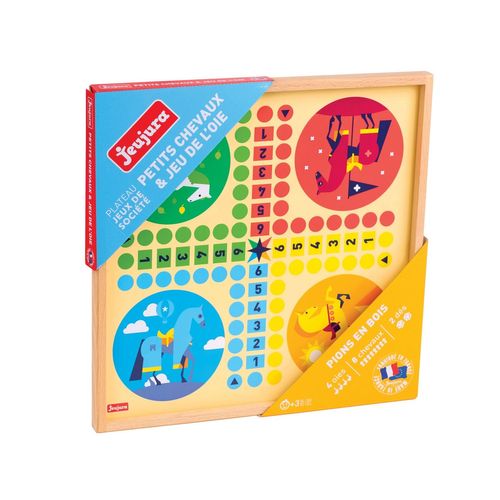 Jeu De Societe Plateau Oie Et Petits Chevaux