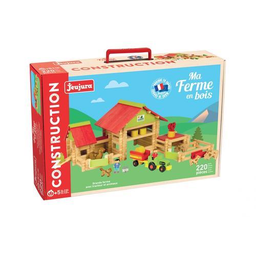 Jeu De Construction Grande Ferme Avec Tracteur - 220 P