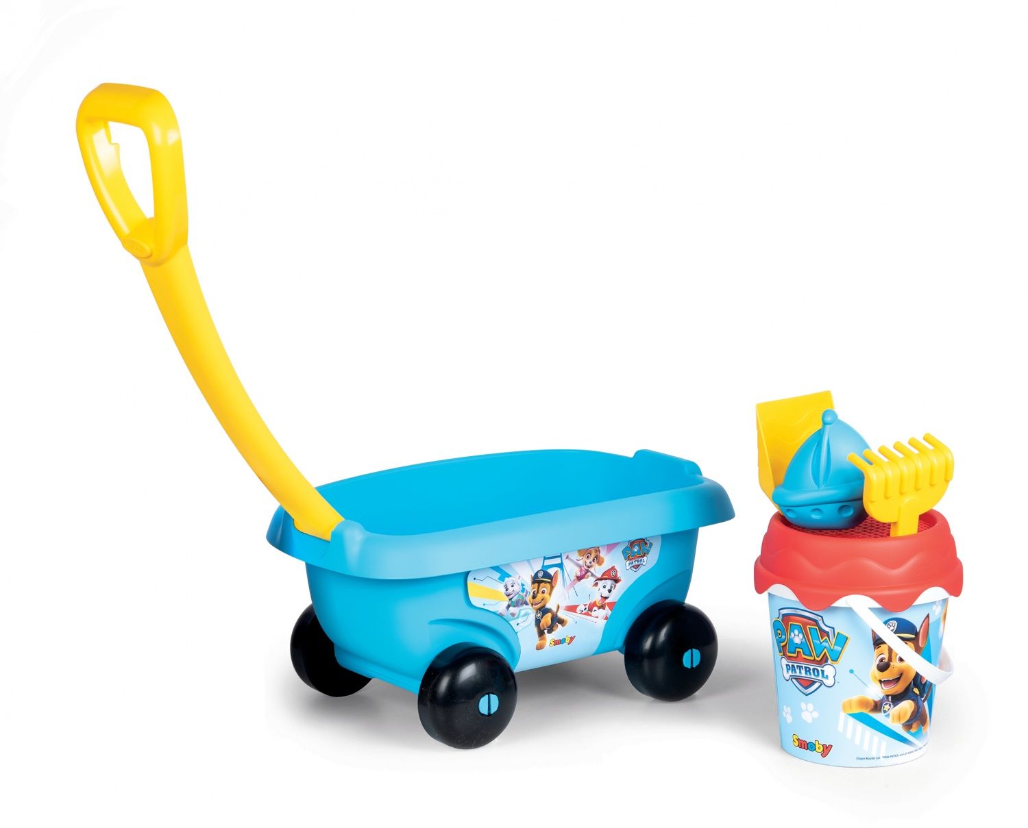 Smoby Paw Patrol Chariot De Plage Garni