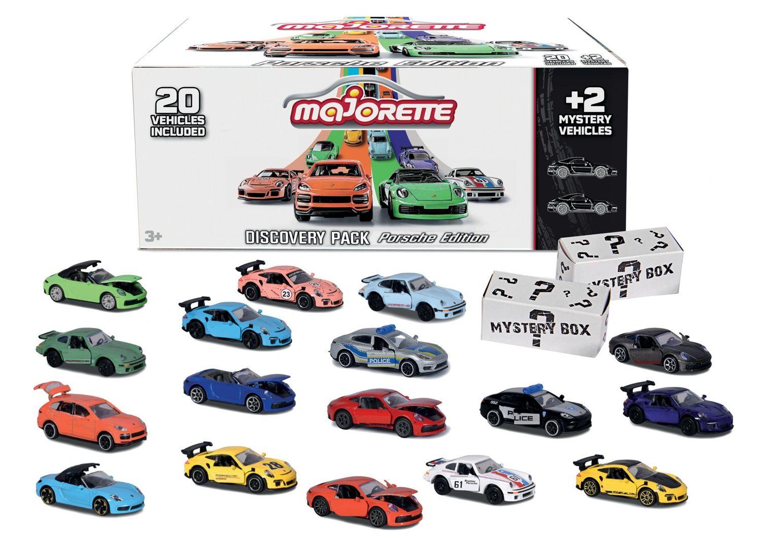 Majorette Porsche Cars Discovery Pack 20+2