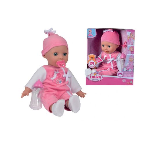 Poupees Laura Poupon Parle 38cm