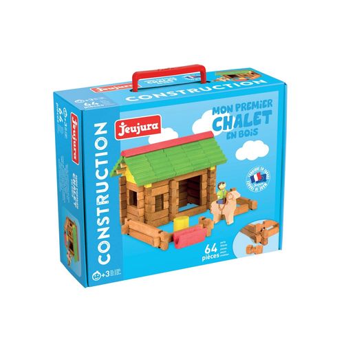 Jeu De Construction Mon Premier Chalet En Bois - 64 P