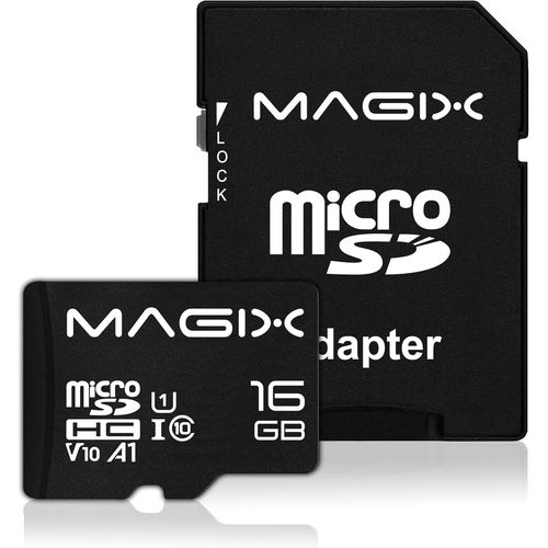 ERSHI-Carte Mémoire microSD 16Go Classe 10 V10 U1, Vitesse de Lecture Allant jusqu'à 80 Mo/s, HD Series (Adaptateur SD Inclus)[102]