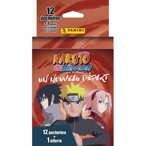 Stickers Naruto Shippuden 2 - Blister 12 Pochettes + 1 Offerte