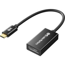 ERSHI-Adaptateur USB C vers DisplayPort USB C DisplayPort 1.4 Prend en Charge Une résolution allant jusqu'à 8K Port Thunderbolt 3 [1120]