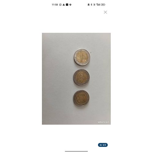 Pièce 2€ Rare