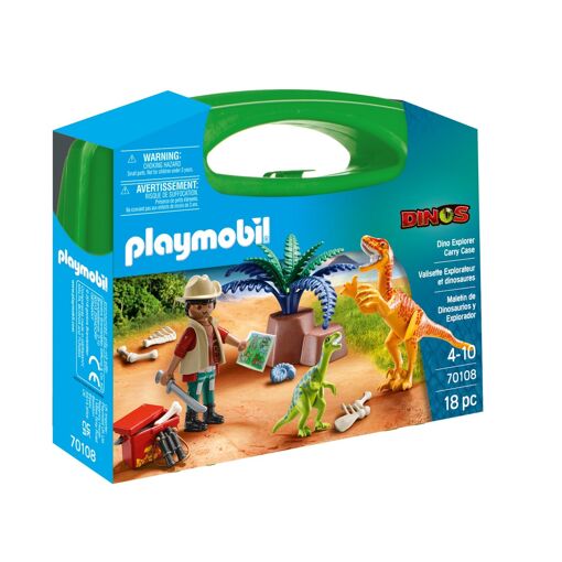 Playmobil 70108 - Valisette Explorateur Et Dinosaures - 2