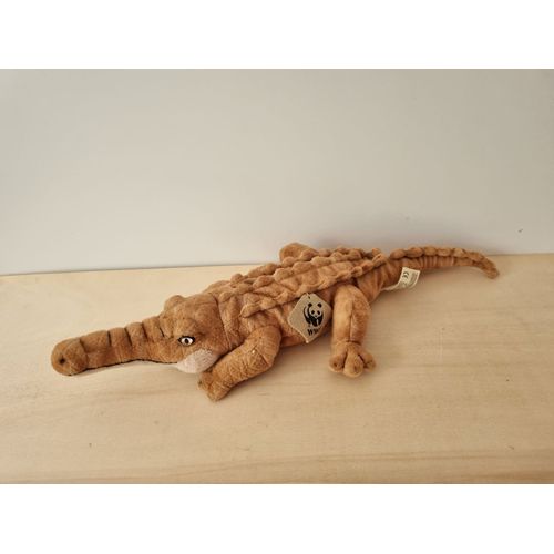 Doudou Peluche Crocodile Marron Wwf