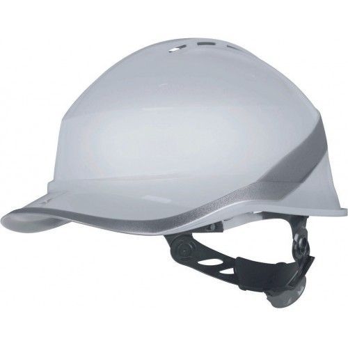 Casque de chantier polyvalent DIAMOND VI WIND - blanc DELTA PLUS