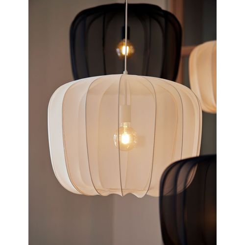Light And Living Suspension - Blanc - Textile - 2963527