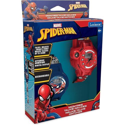 Lexibook Montre 2 En 1 Walkie Talkie Spiderman 200m