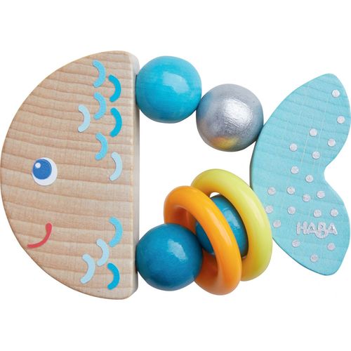 Haba Hochet Poisson Bleu Azur