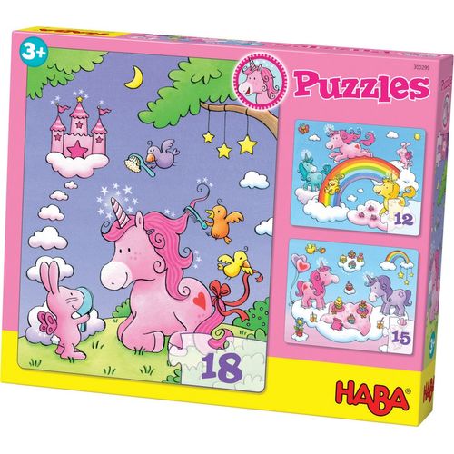 Haba Puzzles Licornes Dans Les Nuages