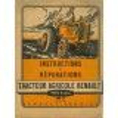 Instructions De Réparations Tracteur Agricole Renault Type R3041
