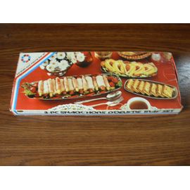 Set 3 Plateaux Inox