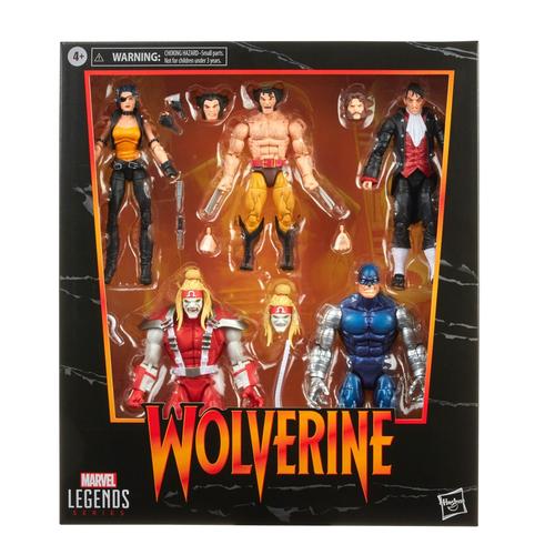 Marvel Classic Marvel Legends Series Wolverine Pack De 5 Figurines