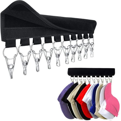 Ershi-Rangement Casquette, Support Pour Casquette De Baseball, Chaussettes Et Cravates, Organisateur De Casquettes Pour La Maison [3913]