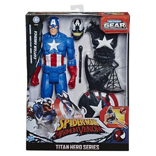 Spiderman Spider-Man Maximum Venom Titan Hero - Venom Captain