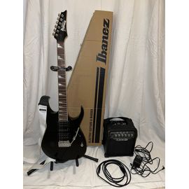 Lot Guitare Électrique Gio Ibanez + Ampli Line6 Microspider