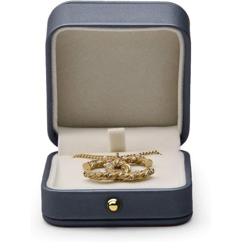 Ershi-Rangement Des Chaînes Rangement Des Bijoux Pendentif Colliers Organisateur Boîte À Bijoux Boîte Cadeau Pour Anniversaire (Bl[3497]