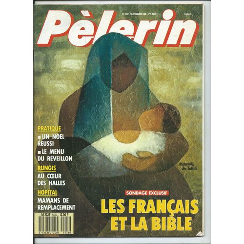 Pèlerin 16/12/1988 Régis Darrigol, Christophe Malavoy, Boris Becker, Michel Creton, Louis Toffoli, Jean Bardet, Emmanuelle Béart, Véronique Jannot,Souchon, Lio,Pavarotti,Mireille Mathieu,Marie Laforêt