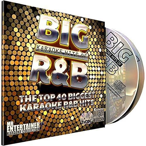 Mr Entertainer Big Karaoke Hits Of R&b - Double Cd+G (Cdg) Pack. 40 Top Songs