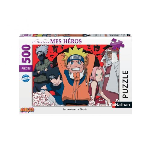 Puzzle N Nathan Puzzle 500 P - Les Aventures De Naruto
