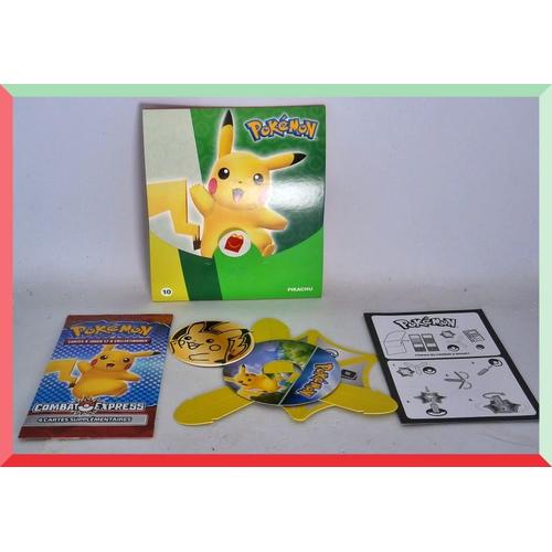 Série Pokémon Combat Express - Pochette N°10 Pikachu - Happy Meal - Mcdo 2022