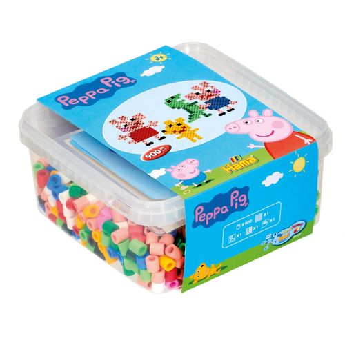 Hama Maxi Boite Perles Et Plaque " Peppa Pig