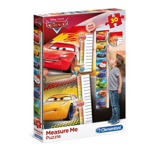 Puzzle Enfant 30 Pièces Measure Me - Cars 3