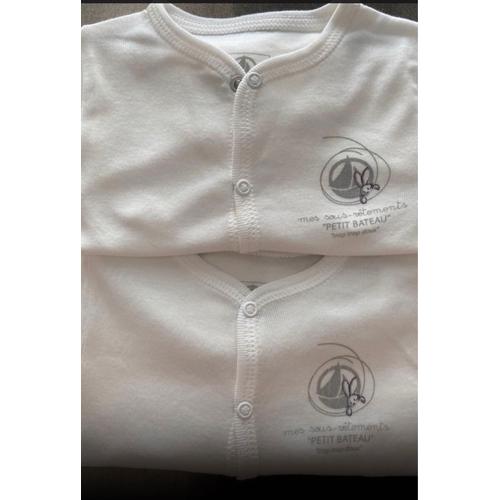 Body Neuf Petit Bateau Manches Longues