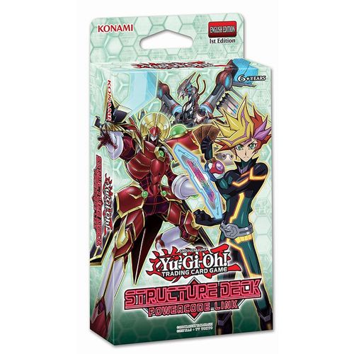 Konami Yu-Gi-Oh! Jcc - Deck De Structure Lien Pouvoir Codeur Blister X10