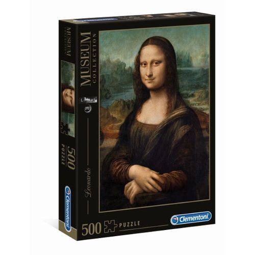 Puzzle Adulte Museum 500 Pièces - De Vinci : La Joconde
