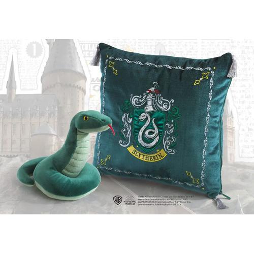 Peluche Et Coussin De La Maison De Serpentard - Harry Potter