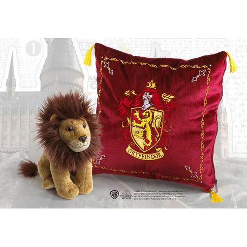 Peluche Et Coussin De La Maison De Gryffondor - Harry Potter