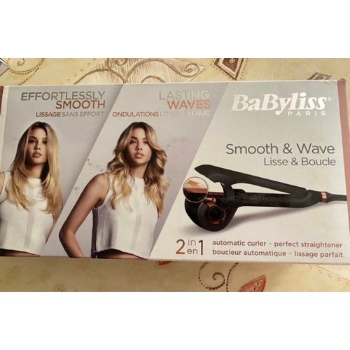 Fer À Lisser Et À Boucler 2en1 Babyliss
