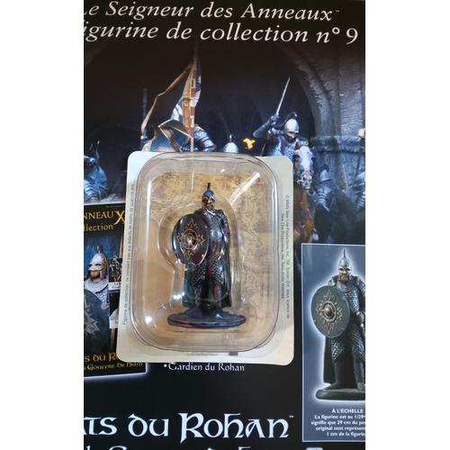 Collection Figurine Seigneur Des Anneaux 09 Eaglemoss : Soldat Du Rohan Avec Fascicule