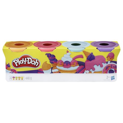 Hasbro Play-Doh 4 Pots Couleurs Sorbet