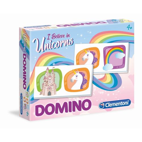 Mémo / Loto / Domino / Edukit Domino - Licornes