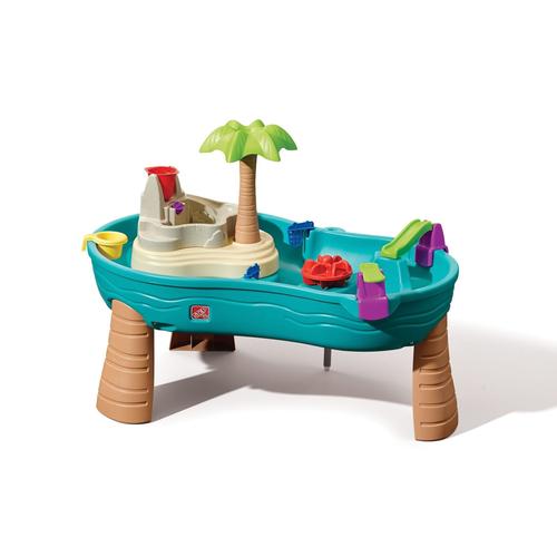 Table D'eau Avec 10 Accessoires | Table De Jeu Enfant A Eau | Table D'activité / Jouet Pour Le Jardin - Step2 Splish Splash