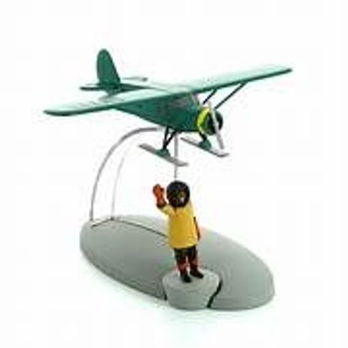 Figurine Avion Sur Skis Jo Et Zette