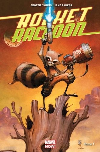 Poster Groot x Rocket - Affiche ou Cadre