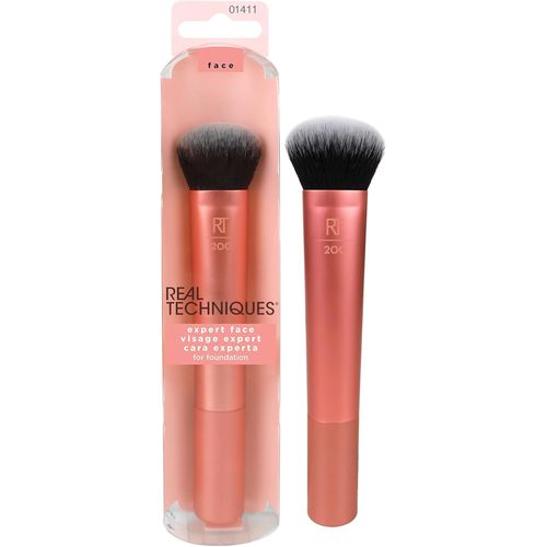 Ershi-Real Techniques Pinceau De Maquillage Pour Le Visage Expert, Pour Fond De Teint Liquide Et Crème, Fard À Joues Et Poudre Bro[1305] 